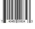 Barcode Image for UPC code 740450006343