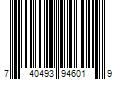 Barcode Image for UPC code 740493946019