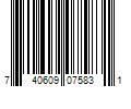 Barcode Image for UPC code 740609075831