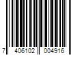 Barcode Image for UPC code 7406102004916