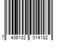 Barcode Image for UPC code 7406102014182