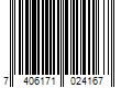 Barcode Image for UPC code 7406171024167