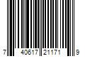 Barcode Image for UPC code 740617211719