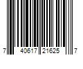 Barcode Image for UPC code 740617216257