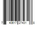 Barcode Image for UPC code 740617274318