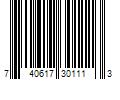 Barcode Image for UPC code 740617301113