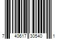 Barcode Image for UPC code 740617305401