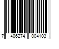 Barcode Image for UPC code 7406274004103