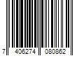 Barcode Image for UPC code 7406274080862