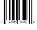 Barcode Image for UPC code 740819830060