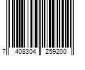 Barcode Image for UPC code 7408304259200