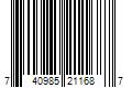 Barcode Image for UPC code 740985211687