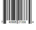 Barcode Image for UPC code 740985213384