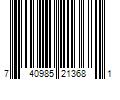 Barcode Image for UPC code 740985213681