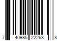 Barcode Image for UPC code 740985222638