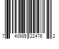 Barcode Image for UPC code 740985224762