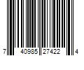 Barcode Image for UPC code 740985274224