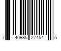 Barcode Image for UPC code 740985274545