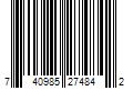 Barcode Image for UPC code 740985274842