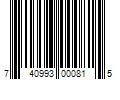 Barcode Image for UPC code 740993000815