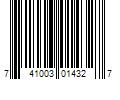 Barcode Image for UPC code 741003014327