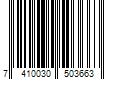 Barcode Image for UPC code 7410030503663