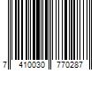 Barcode Image for UPC code 7410030770287