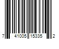 Barcode Image for UPC code 741005153352