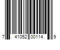 Barcode Image for UPC code 741052001149