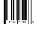 Barcode Image for UPC code 741065231403