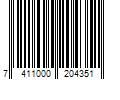 Barcode Image for UPC code 7411000204351