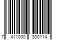 Barcode Image for UPC code 7411000300114