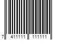 Barcode Image for UPC code 7411111111111