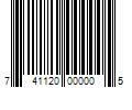 Barcode Image for UPC code 741120000005