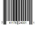 Barcode Image for UPC code 741176240011