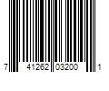 Barcode Image for UPC code 741262032001