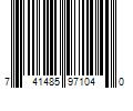 Barcode Image for UPC code 741485971040