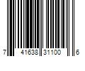 Barcode Image for UPC code 741638311006