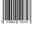 Barcode Image for UPC code 7416904100747