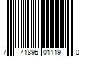 Barcode Image for UPC code 741895011190