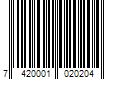 Barcode Image for UPC code 7420001020204