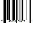 Barcode Image for UPC code 742065004721