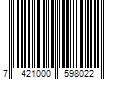 Barcode Image for UPC code 7421000598022