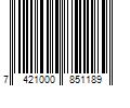 Barcode Image for UPC code 7421000851189