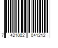 Barcode Image for UPC code 7421002041212