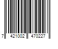 Barcode Image for UPC code 7421002470227