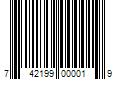 Barcode Image for UPC code 742199000019