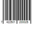 Barcode Image for UPC code 7422501200025