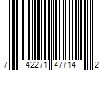 Barcode Image for UPC code 742271477142