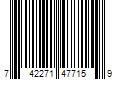 Barcode Image for UPC code 742271477159